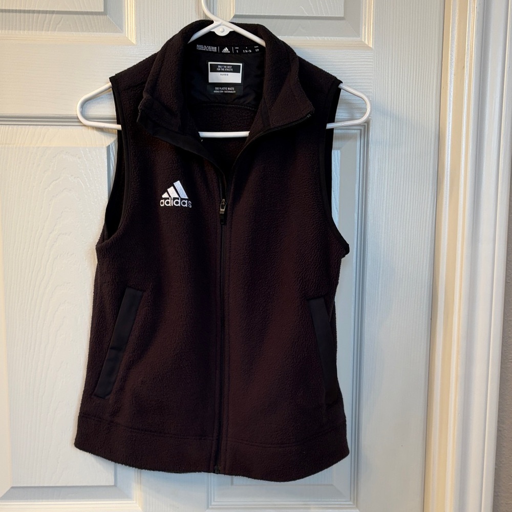 Adidas Black Fleece Vest
